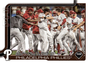 2025 Topps #159 Philadelphia Phillies NM-MT  Philadelphia Phillies 