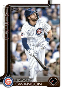 2025 Topps #303 Dansby Swanson NM-MT  Chicago Cubs 