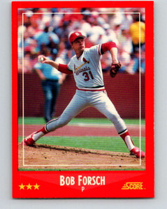1988 Score #264 Bob Forsch VG St. Louis Cardinals 