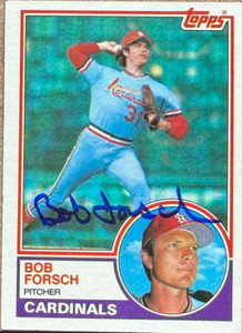 Bob Forsch Autographed 1983 Topps #415