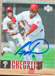 Ryan Howard Autographed 2006 Upper Deck #890