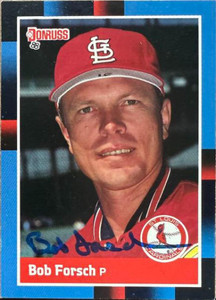 Bob Forsch Autographed 1988 Donruss #111