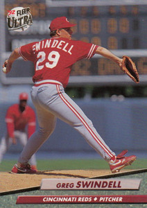 1992 Ultra #487 Greg Swindell VG Cincinnati Reds 