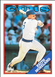 1988 Topps #416 Keith Moreland NM-MT Chicago Cubs 