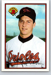 1989 Bowman #18 Brady Anderson VG RC Rookie Baltimore Orioles 