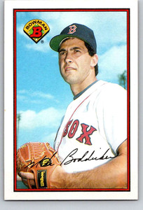 1989 Bowman #21 Mike Boddicker VG Boston Red Sox 