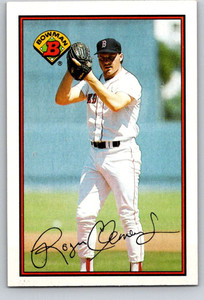 1989 Bowman #26 Roger Clemens VG Boston Red Sox 