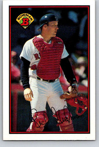 1989 Bowman #27 Rich Gedman VG Boston Red Sox 