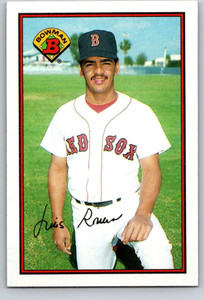 1989 Bowman #29 Luis Rivera VG Boston Red Sox 
