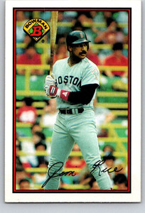 1989 Bowman #33 Jim Rice VG Boston Red Sox 