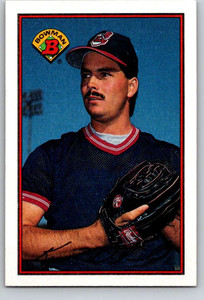 1989 Bowman #75 Kevin Wickander VG Cleveland Indians 