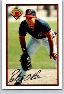 1989 Bowman #84 Pete O'Brien VG Cleveland Indians 