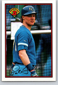 1989 Bowman #125 Pat Tabler VG Kansas City Royals 