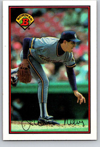 1989 Bowman #131 Juan Nieves VG Milwaukee Brewers 