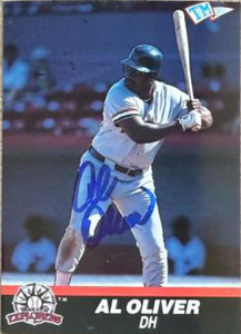 Al Oliver Autographed 1989-90 T&M Senior League #83 