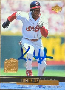 Kenny Lofton Autographed 2000 Upper Deck #94 AS
