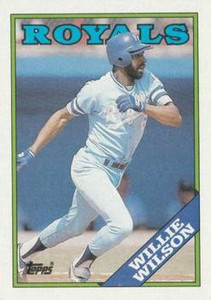 1990 Donruss Willie Wilson #440 Baseball Card