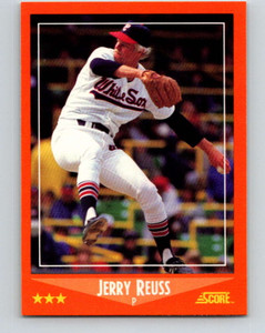 1988 Score Rookie and Traded #61T Jerry Reuss NM-MT  Chicago White Sox 