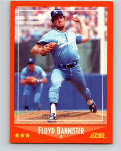 1988 Score Rookie and Traded #63T Floyd Bannister NM-MT  Kansas City Royals 
