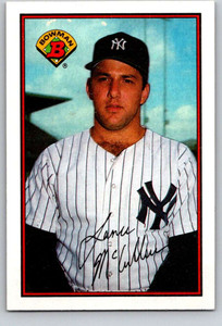 1989 Bowman #168 Lance McCullers VG New York Yankees 