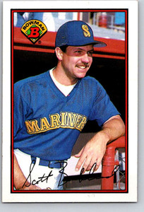 1989 Bowman #203 Scott Bankhead VG Seattle Mariners 