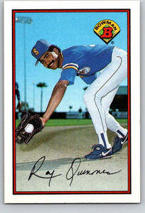 1989 Bowman #213 Rey Quinones VG Seattle Mariners 