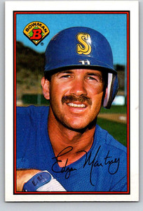 1989 Bowman #216 Edgar Martinez VG Seattle Mariners 