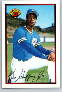 1989 Bowman #220 Ken Griffey Jr. VG RC Rookie Seattle Mariners 