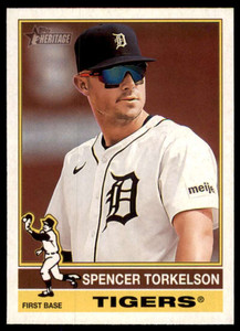 2025 Topps Heritage #81 Spencer Torkelson NM-MT  Detroit Tigers 