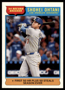 2025 Topps Heritage #1 Shohei Ohtani NM-MT  Los Angeles Dodgers 