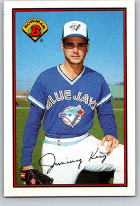 1989 Bowman #243 Jimmy Key VG Toronto Blue Jays 