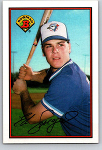 1989 Bowman #252 Ed Sprague VG RC Rookie Toronto Blue Jays 