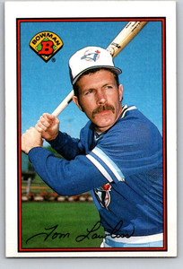 1989 Bowman #255 Tom Lawless VG Toronto Blue Jays 
