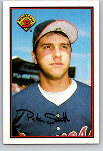 1989 Bowman #269 Pete Smith VG Atlanta Braves 