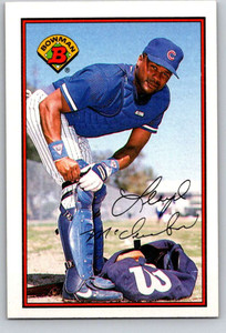 1989 Bowman #287 Lloyd McClendon VG Chicago Cubs 