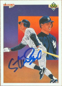 Steve Sax Autographed 1990 Upper Deck #18