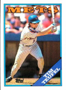1988 Topps #508 Tim Teufel NM-MT New York Mets 