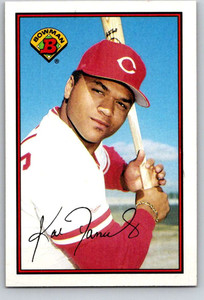 1989 Bowman #314 Kal Daniels VG Cincinnati Reds 