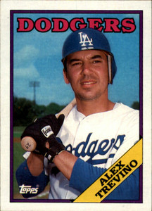 1988 Topps #512 Alex Trevino NM-MT Los Angeles Dodgers 