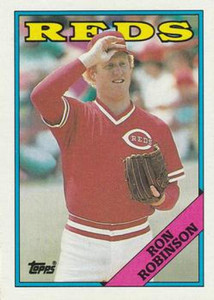 1988 Topps #517 Ron Robinson NM-MT Cincinnati Reds 