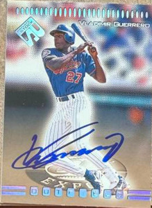 Vladimir Guerrero Autographed 1999 Pacific Private Stock #33 