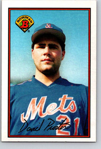 1989 Bowman #378 Dave Proctor VG New York Mets 