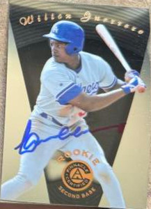 Wilton Guerrero Autographed 1997 Pinnacle Certified #116 ROO