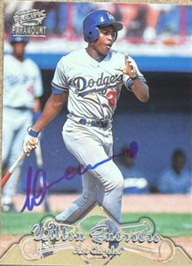 Wilton Guerrero Autographed 1998 Pacific Paramount #174 