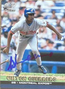 Wilton Guerrero Autographed 2000 Pacific #264 