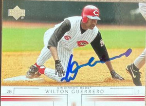 Wilton Guerrero Autographed 2002 Upper Deck #718 