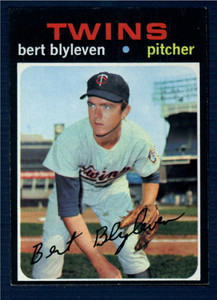 1971 Topps #26 Bert Blyleven VG RC Rookie Minnesota Twins 
