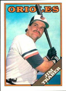 1988 Topps #544 Jim Traber NM-MT Baltimore Orioles 