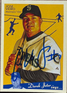 Jose Vidro Autographed 2008 Upper Deck Goudey #168