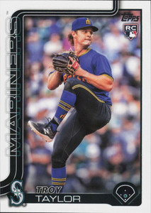 2025 Topps #691 Troy Taylor NM-MT  RC Rookie Seattle Mariners 